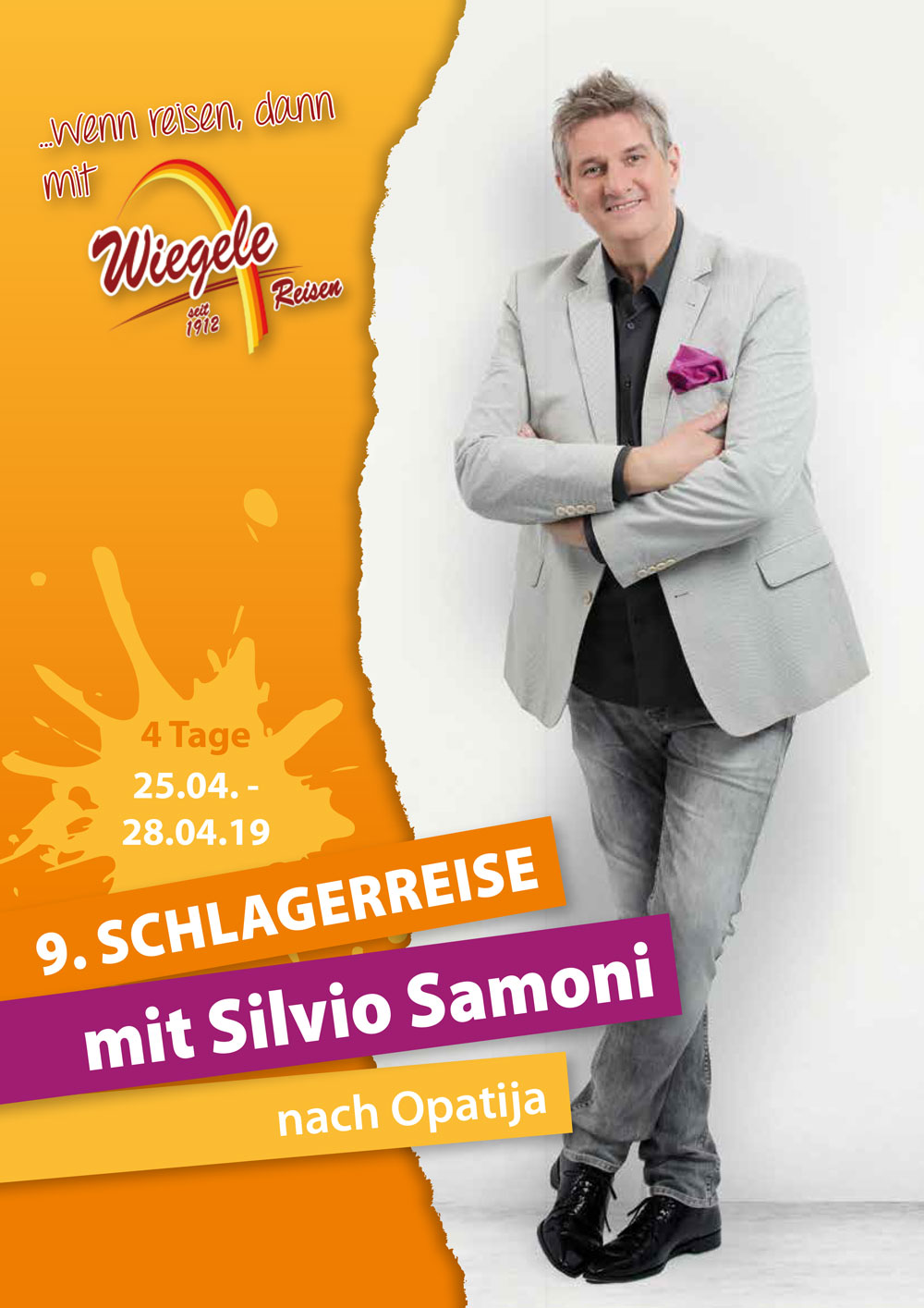 9. SCHLAGERREISE – Mit Silvio Samoni Nach Opatija