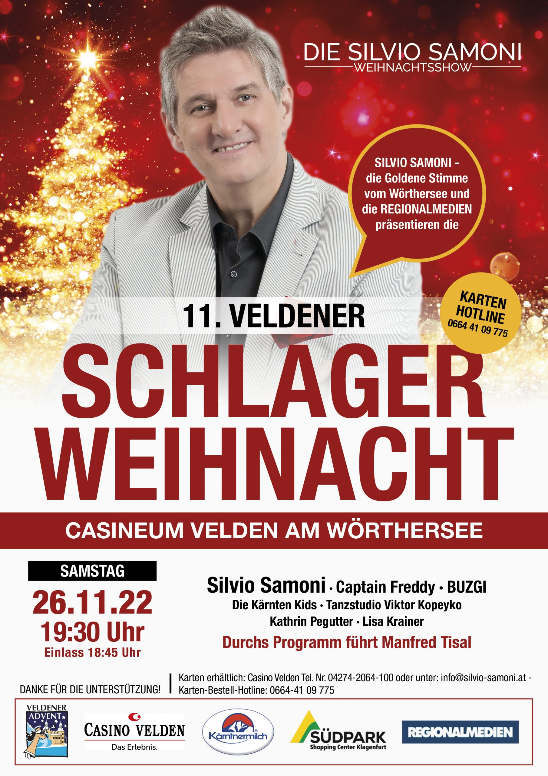 11. Veldener Weihnachtsshow Im Casino Velden Am Wörthersee